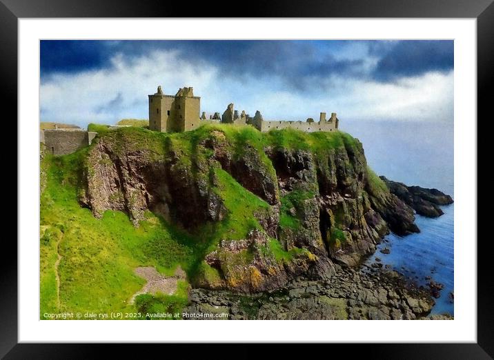 Dunnottar Castle Framed Mounted Print by dale rys (LP)