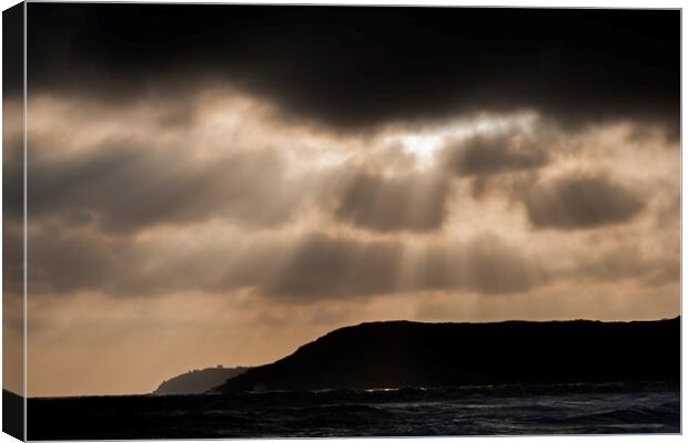 Sky and Sea Canvas Print by Kevin Howchin