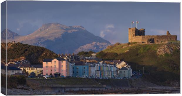 Criccieth Canvas Print by Rory Trappe
