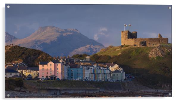 Criccieth Acrylic by Rory Trappe