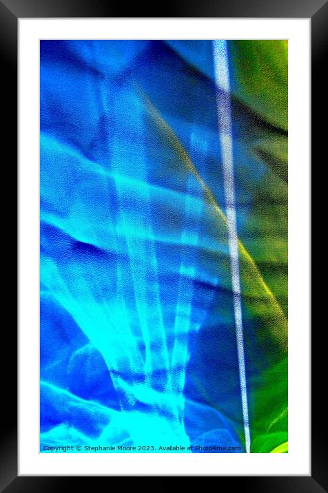 Abstract 724 Framed Mounted Print by Stephanie Moore