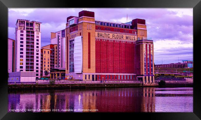 Baltic Flour Mill Framed Print by Richard Fairbairn