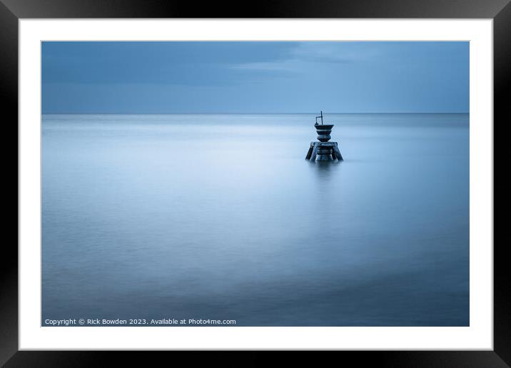 Dawn Serenity: Happisburgh's Time and Tide Bell Framed Mounted Print by Rick Bowden