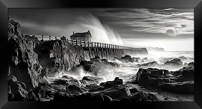 The Tide is high Framed Print by Brian Tarr
