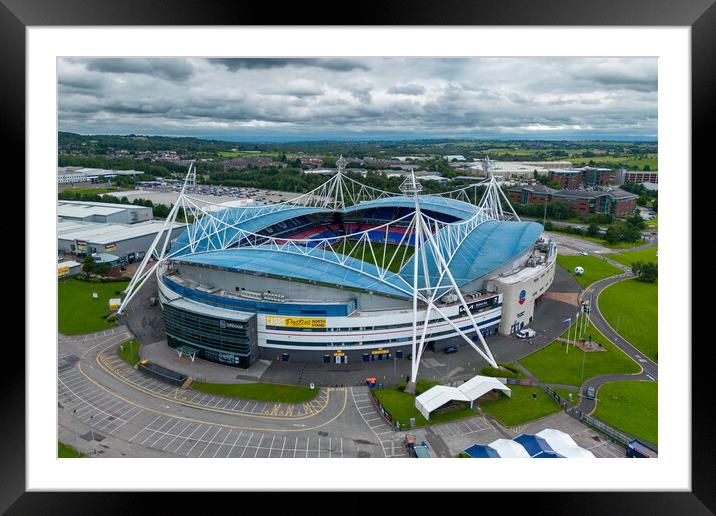 Bolton Wanderers FC Framed Mounted Print by Apollo Aerial Photography