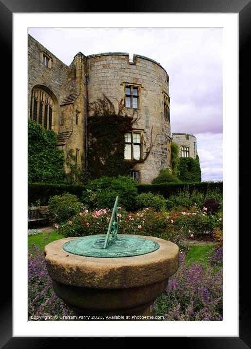 Chirk Castle Gardens' Timeless Glory Framed Mounted Print by Graham Parry