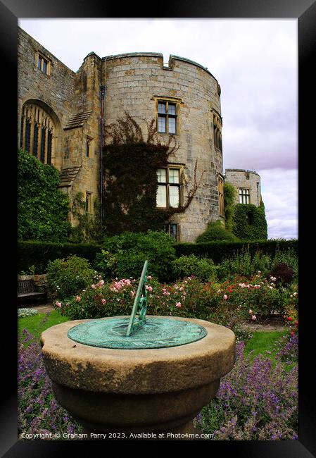 Chirk Castle Gardens' Timeless Glory Framed Print by Graham Parry