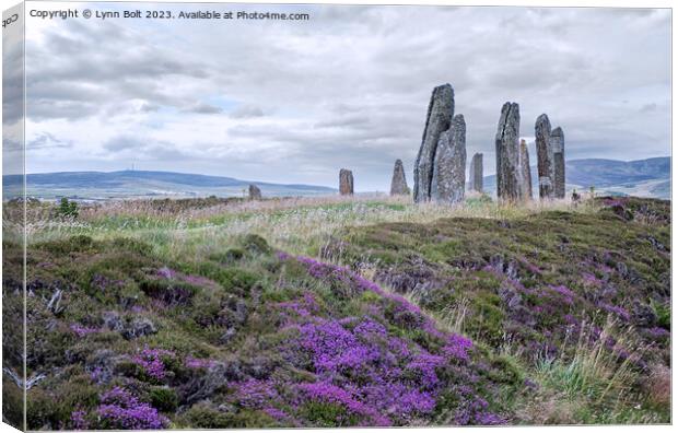 Ring of Brodgar Orkney Canvas Print by Lynn Bolt
