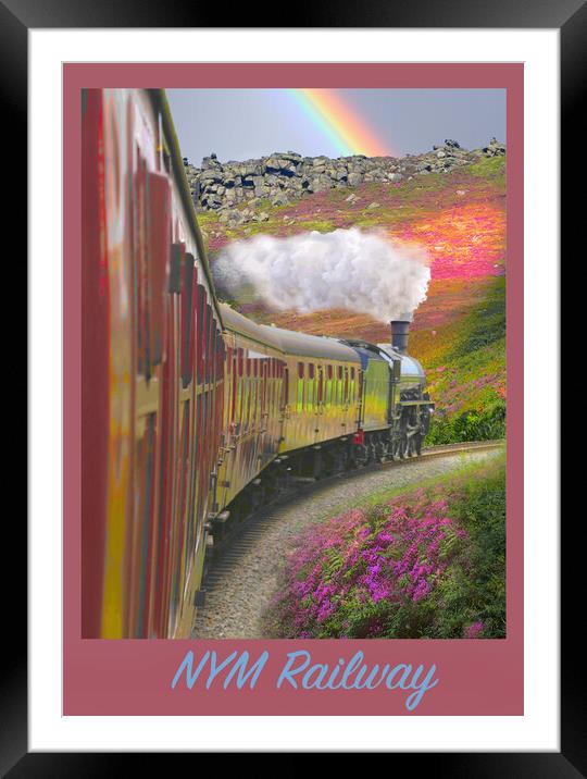 North Yorkshire Moors Railway Framed Mounted Print by Zenith Photography