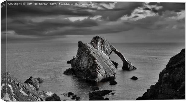 The Mighty Bow Fiddle Rock Canvas Print by Tom McPherson