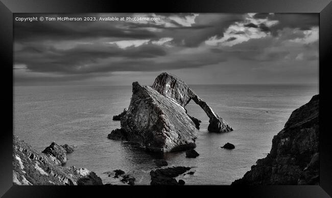 The Mighty Bow Fiddle Rock Framed Print by Tom McPherson