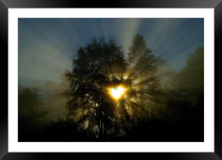 Love light Framed Mounted Print by Peter Wiseman