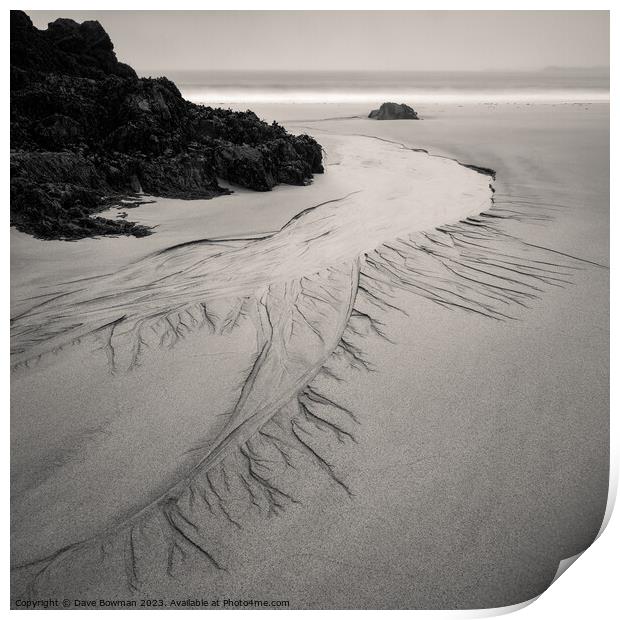 Mealasta Beach Print by Dave Bowman