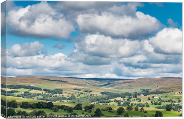 The Hudes Hope from Harker Hill, Teesdale Canvas Print by Richard Laidler