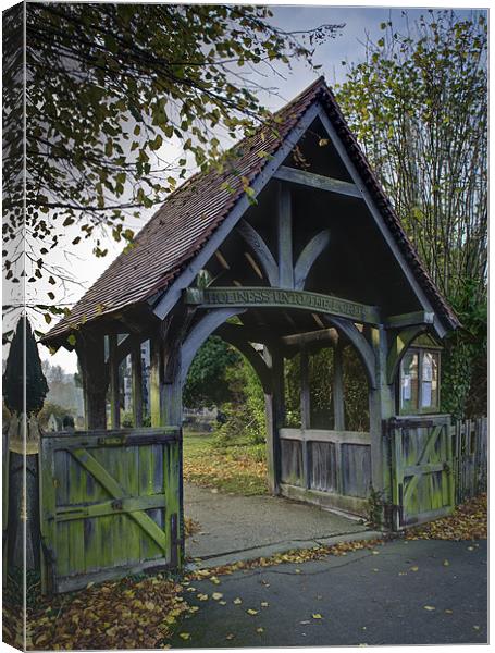 St Marys church Radwinter Canvas Print by Gary Eason