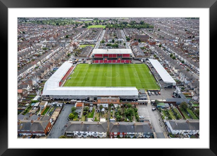 Blundell Park Framed Mounted Print by Apollo Aerial Photography