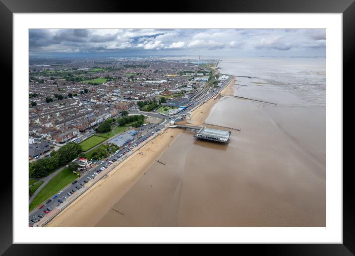 Cleethorpes From The Air Framed Mounted Print by Apollo Aerial Photography