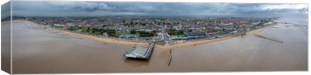 Cleethorpes Panorama Canvas Print by Apollo Aerial Photography