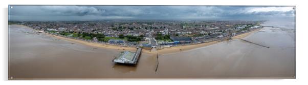 Cleethorpes Panorama Acrylic by Apollo Aerial Photography