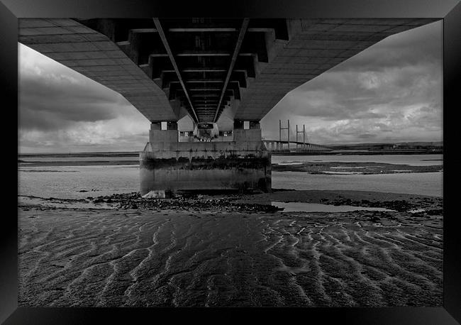 New Severn Bridge Framed Print by Karl Thompson