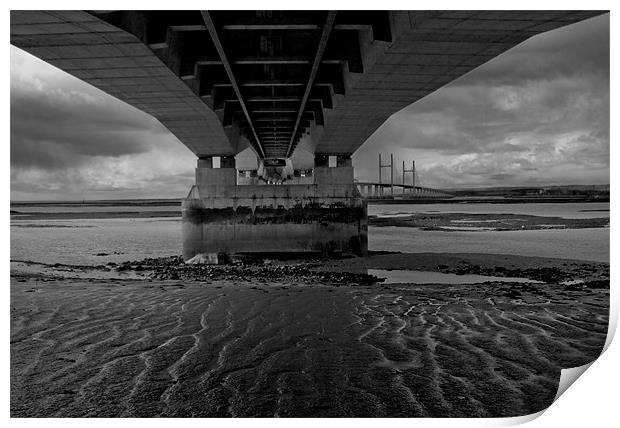 New Severn Bridge Print by Karl Thompson
