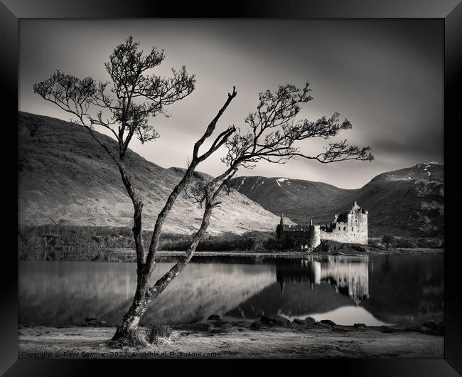 Kilchurn and Loch Awe Framed Print by Dave Bowman