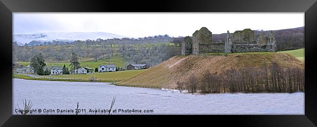 Ruined Castle Framed Print by Colin Daniels