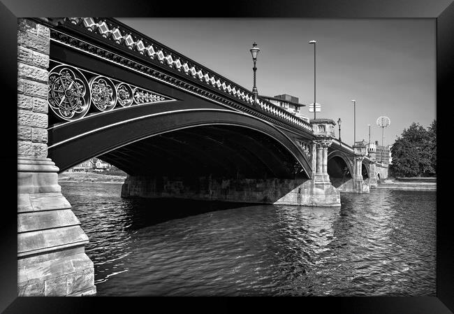 Trent Bridge Nottingham Framed Print by Darren Galpin