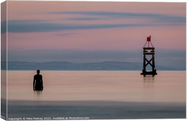 Another Place, Crosby Canvas Print by Pete Mainey