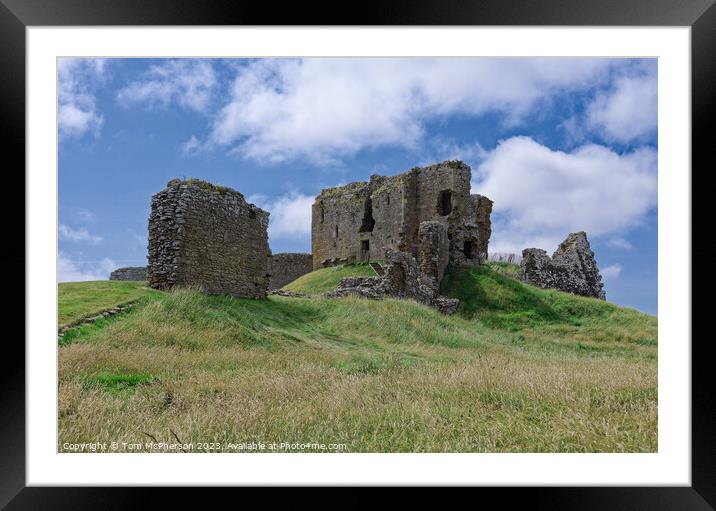 Historic Duffus Castle Framed Mounted Print by Tom McPherson