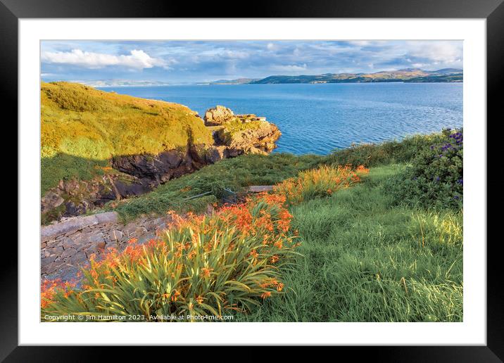 Dunree's Historical Allure, County Donegal Framed Mounted Print by jim Hamilton