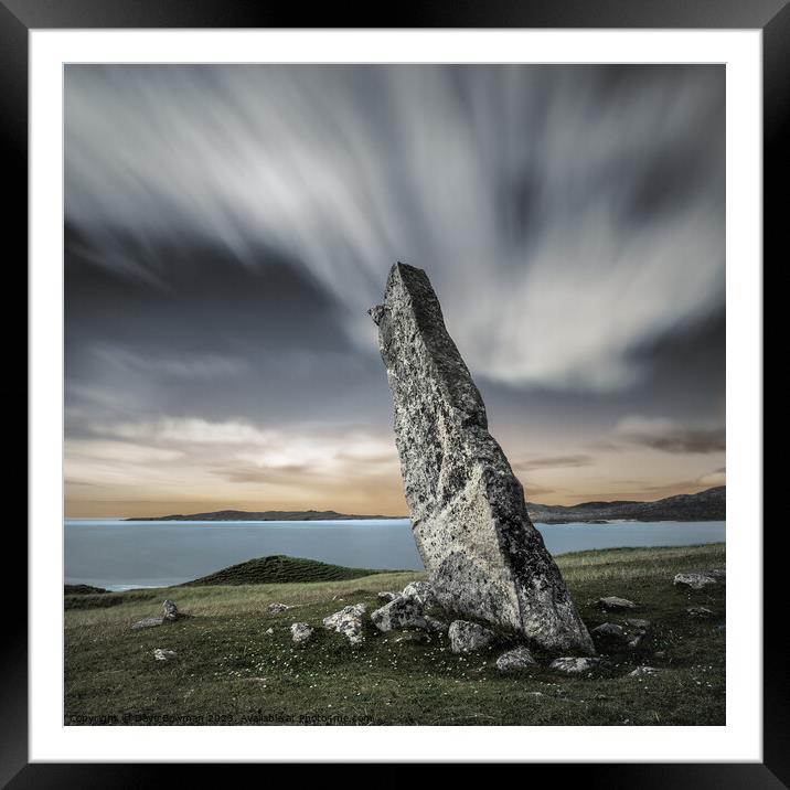 MacLeod's Stone Framed Mounted Print by Dave Bowman
