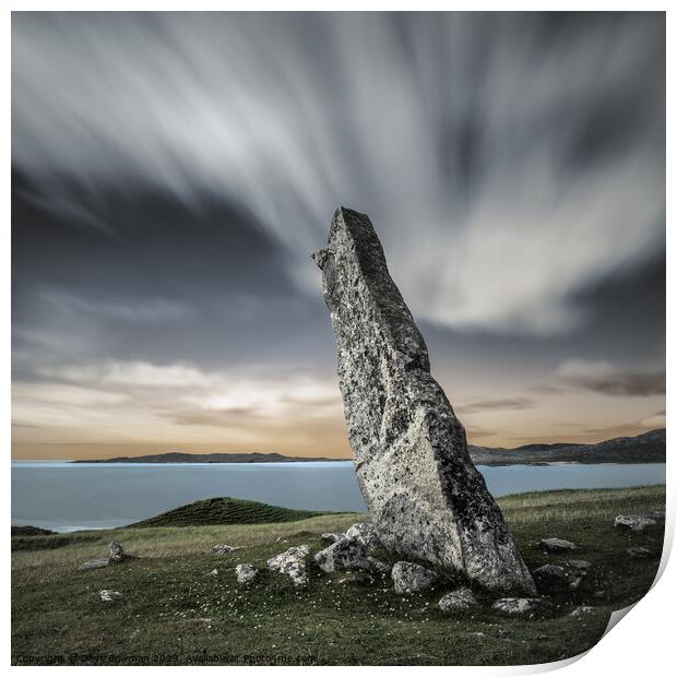 MacLeod's Stone Print by Dave Bowman