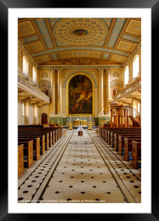 Sacred Sentinels: St Peter & St Paul Chapel Framed Mounted Print by Paul Chambers