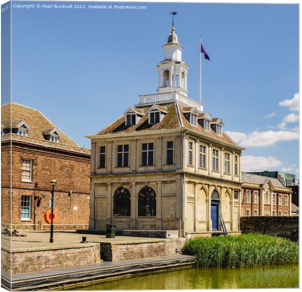 Purfleet Quay, Kings Lynn, Norfolk Canvas Print by Pearl Bucknall