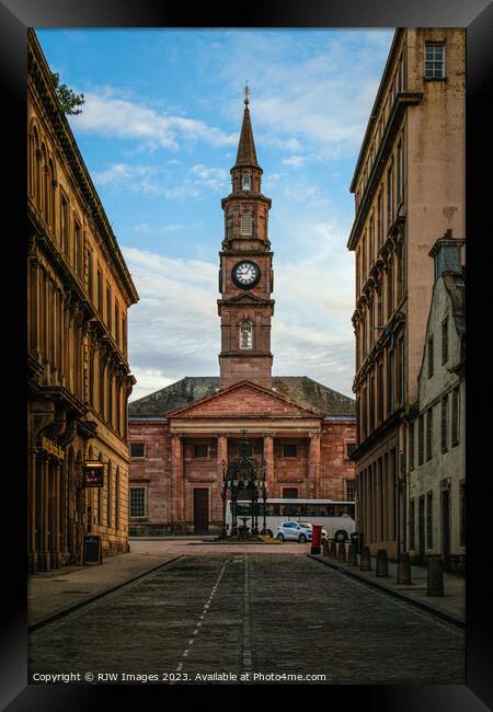 Wellpark Mid Kirk Framed Print by RJW Images