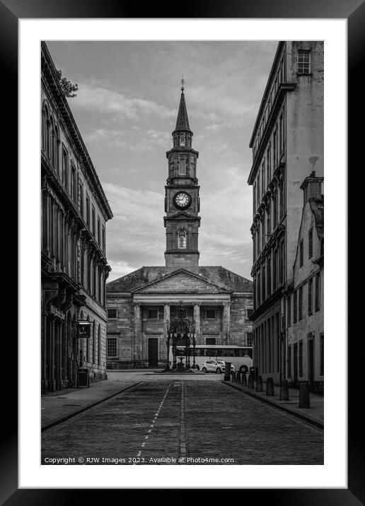 Wellpark Mid Kirk Framed Mounted Print by RJW Images