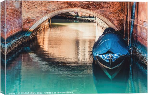 Beautiful Venice. Canvas Print by Cristi Croitoru