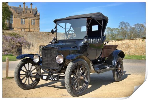 1922 Model T Ford Print by Antony Robinson