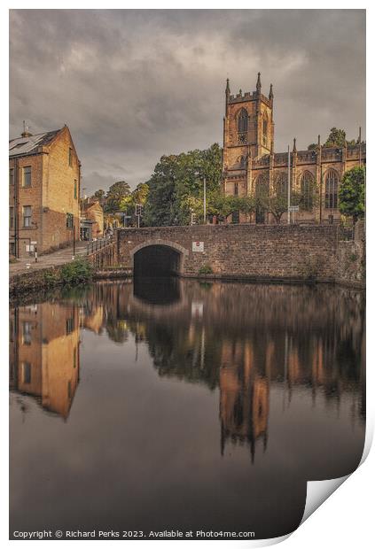 Christ Church Sowerby Bridge Print by Richard Perks