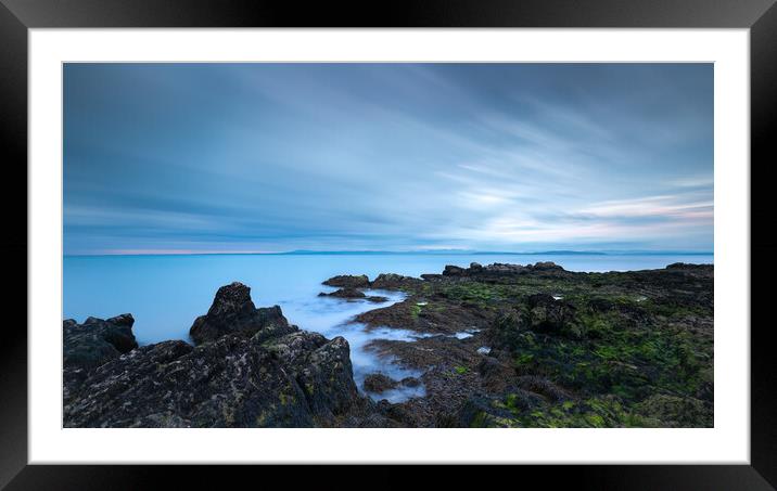 Coastal Twilight at Heysham Framed Mounted Print by Phil Durkin DPAGB BPE4