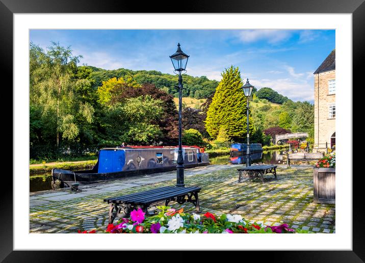Hebden Bridge West Yorkshire Framed Mounted Print by Tim Hill