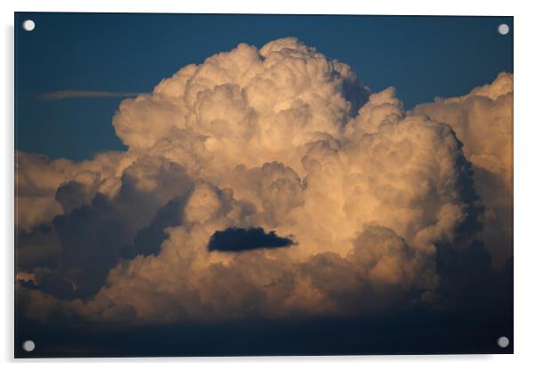 Cumulonimbus Cloud At Sunset Acrylic by Artur Bogacki