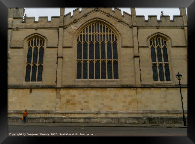 All Souls College Framed Print by Benjamin Brewty