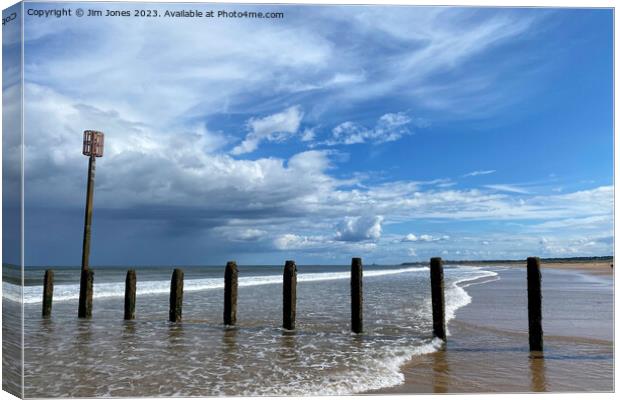 Sunshine and Showers Canvas Print by Jim Jones