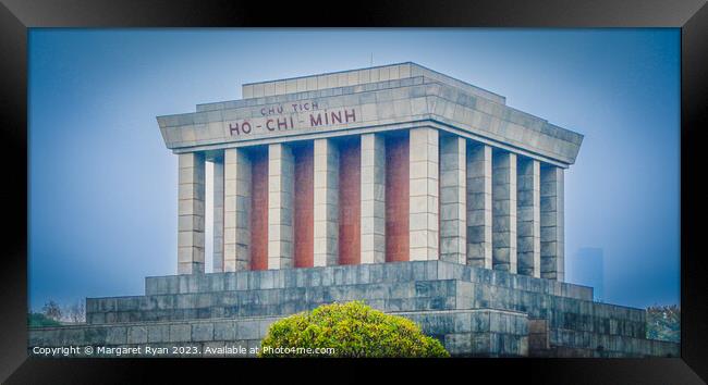 Iconic Hanoi Landmark: Ho Chi Minh Mausoleum Framed Print by Margaret Ryan