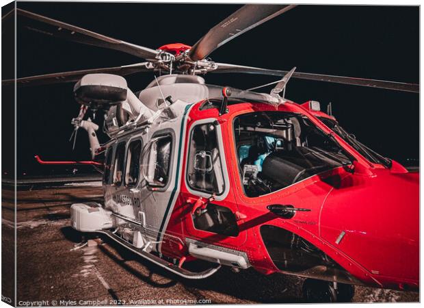 Rescue 151 Canvas Print by Myles Campbell