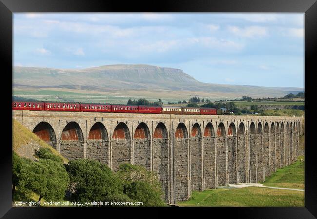 British India Line Ribblehead Framed Print by Andrew Bell