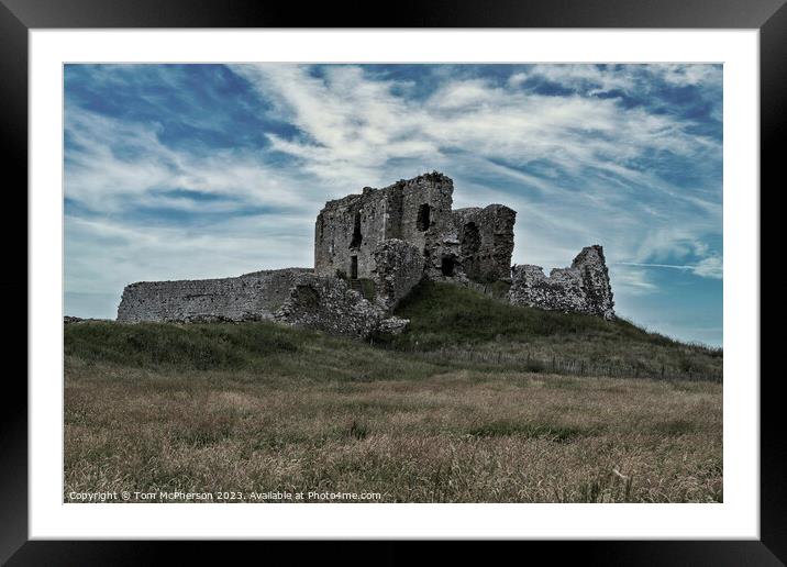 Duffus Castle View Framed Mounted Print by Tom McPherson