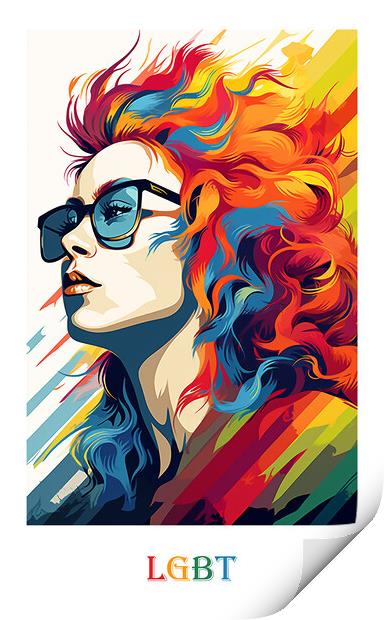 LGBT Poster Print by Steve Smith